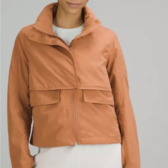 Lululemon Always Effortless Jacket in Orange - Picture 2 of 8
